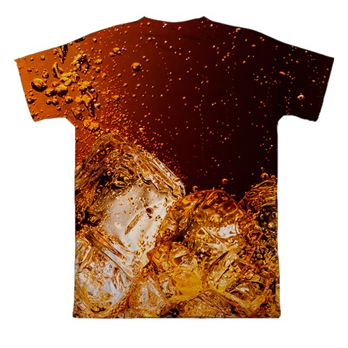 3D футболка Coca Cola (вид ззаду)