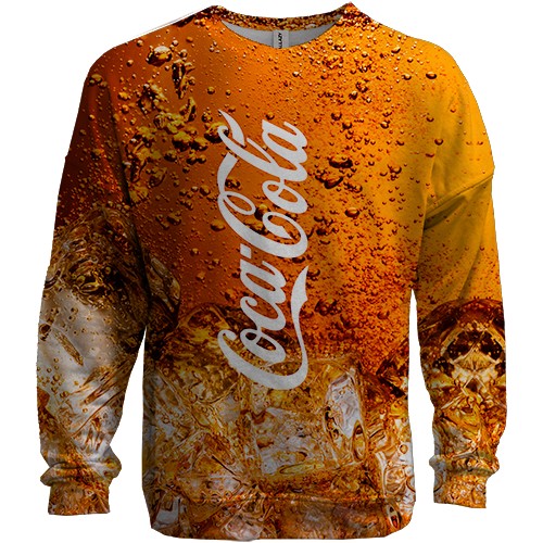 3D світшот Coca Cola (вид спереду)