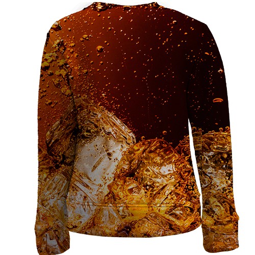 Детский 3D свитшот Coca Cola (вид сзади)