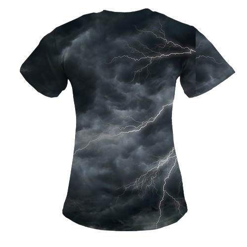 Жіноча 3D футболка Сили спеціальних операцій (ССО) (вид ззаду)