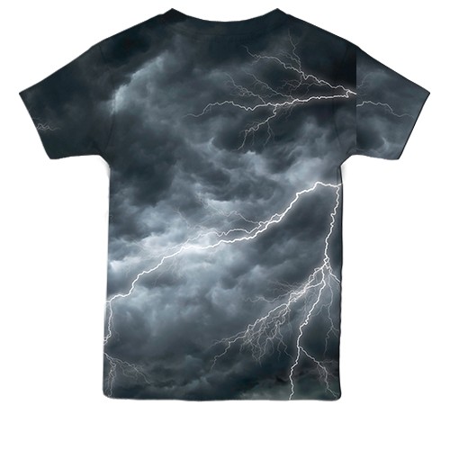 Дитяча 3D футболка Сили спеціальних операцій (ССО) (вид ззаду)