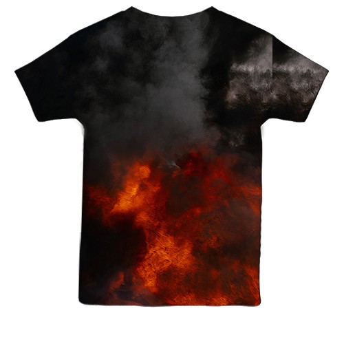 Детская 3D футболка Сапер – без права на помилку (вид сзади)