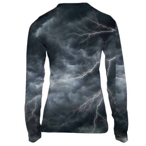 Жіночий 3D лонгслів Сили спеціальних операцій (ССО) (вид ззаду)