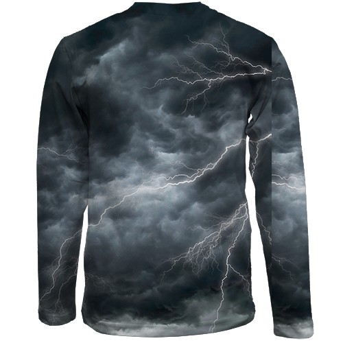 Детский 3D лонгслив Силы специальных операций (ССО) (вид сзади)