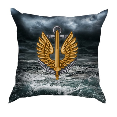 3D подушка Морська піхота (вид спереду)