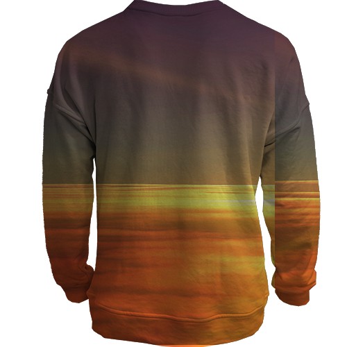 3D світшот Ukrainian air force (вид ззаду)