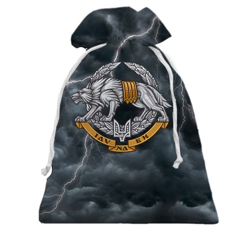 3D Подарунковий мішечок Сили спеціальних операцій (ССО) (вид спереду)