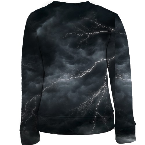 Детский 3D свитшот ГУР Украины (вид сзади)