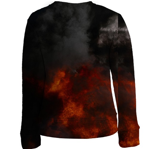 Дитячий 3D світшот Сапер - без права на помилку (вид ззаду)