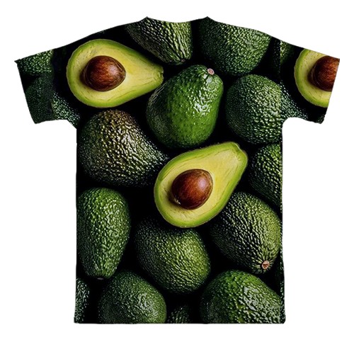 3D футболка Авокадо (вид сзади)