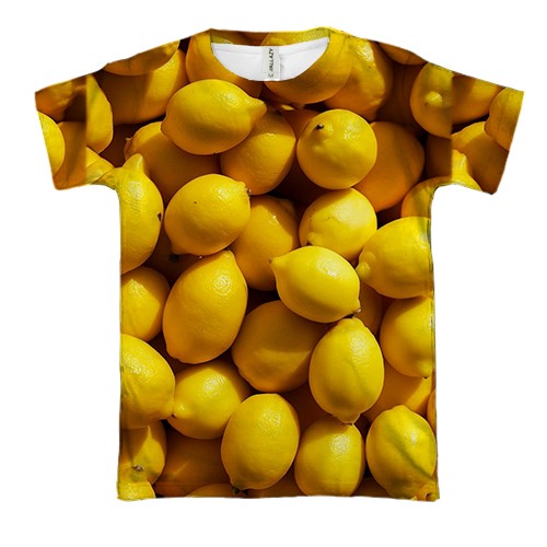 3D футболка Лимон (вид спереду)