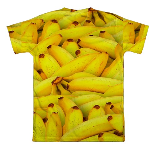 3D футболка Банани (вид ззаду)