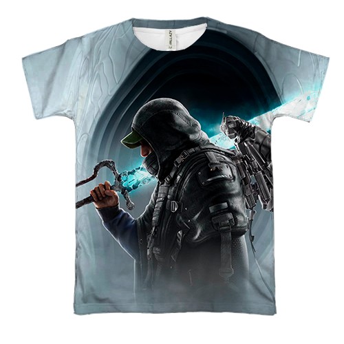 3D футболка Hell is Us (вид спереди)