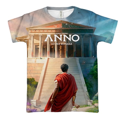 3D футболка Anno 117: Pax Romana (вид спереду)