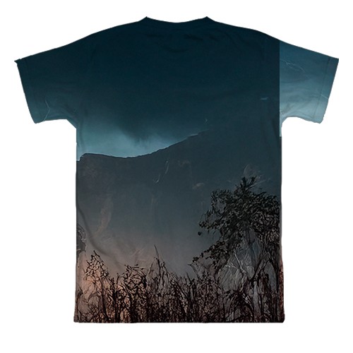 3D футболка DOOM TDA (вид ззаду)