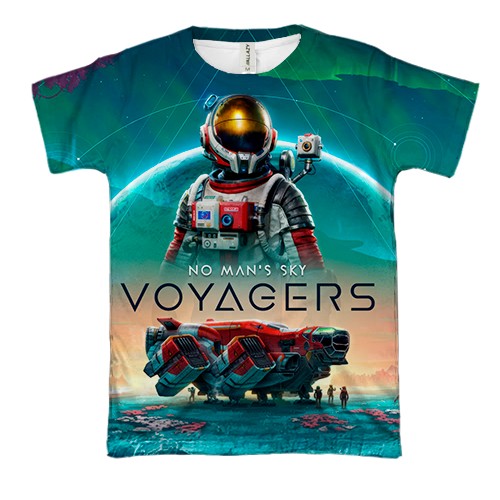 3D футболка No Man