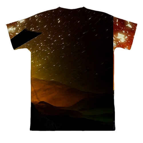 3D футболка Donkey Kong Bananza (вид ззаду)