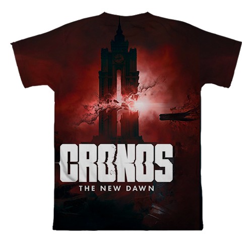 3D футболка Cronos The New Dawn (вид ззаду)