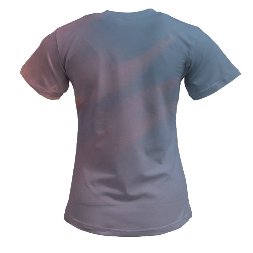 Женская 3D футболка Apex Legends - Valkyrie (вид сзади)