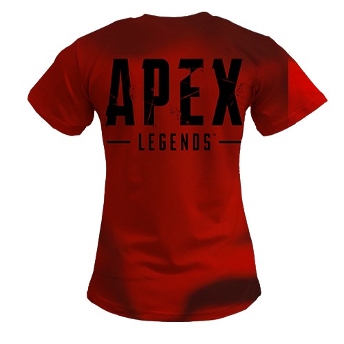 Жіноча 3D футболка Apex Legends - Bloodhound (вид ззаду)