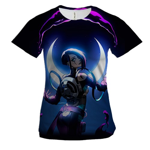 Жіноча 3D футболка Apex Legends - Catalyst (вид спереду)