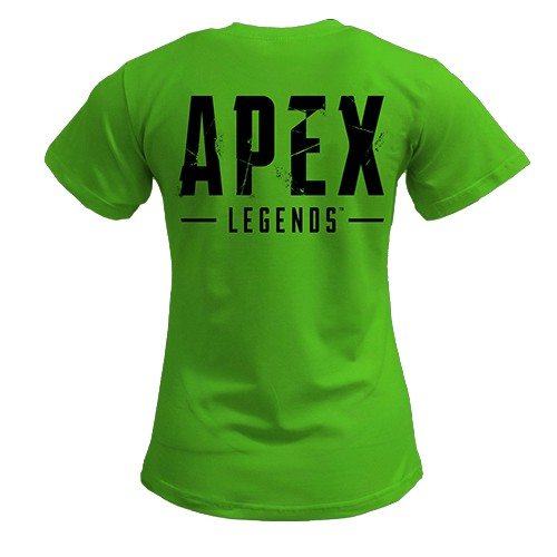 Женская 3D футболка Октейн - Apex Legends (вид сзади)