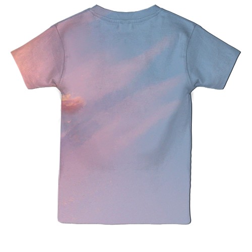 Дитяча 3D футболка Apex Legends - Valkyrie (вид ззаду)