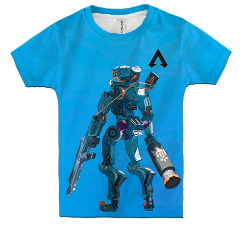 Дитяча 3D футболка Патфайндер - Apex Legends (вид спереду)