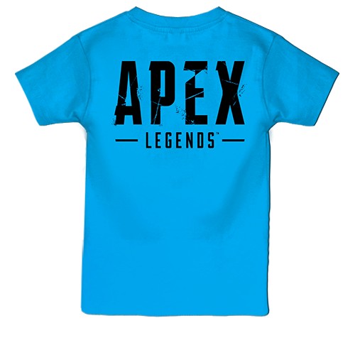 Дитяча 3D футболка Патфайндер - Apex Legends (вид ззаду)