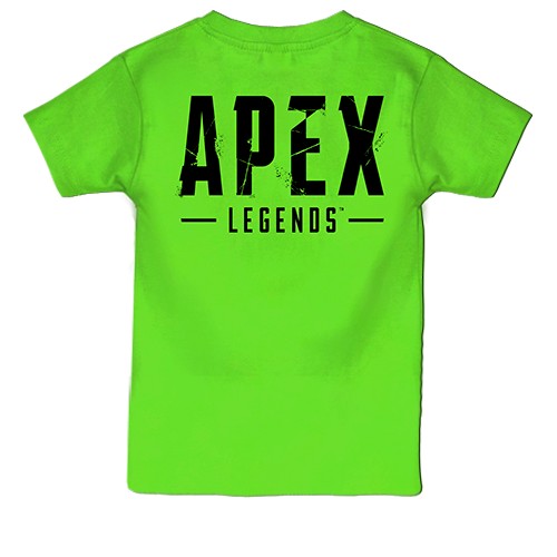 Дитяча 3D футболка Октейн - Apex Legends (вид ззаду)