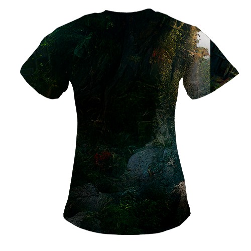 Жіноча 3D футболка ArcheAge Chronicles (вид ззаду)