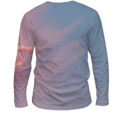 Мужской 3D лонгслив Apex Legends - Valkyrie (вид сзади)