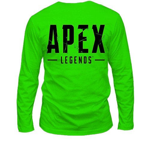 Чоловічий 3D лонгслів Apex Legends - Octane (вид ззаду)