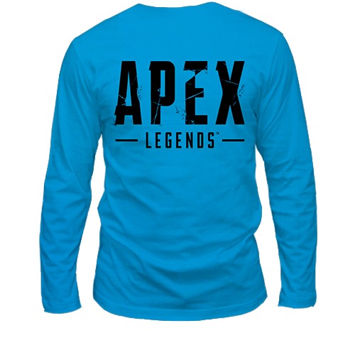 Мужской 3D лонгслив Патфайндер - Apex Legends (вид сзади)