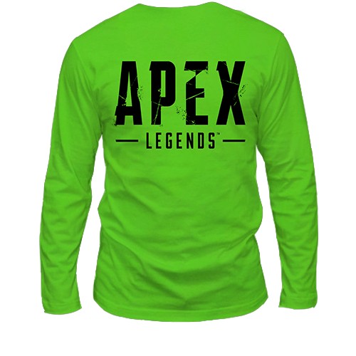 Чоловічий 3D лонгслів Октейн - Apex Legends (вид ззаду)