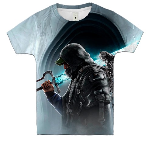 Детская 3D футболка Hell is Us (вид спереди)