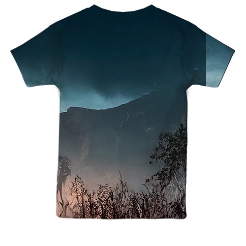 Дитяча 3D футболка DOOM TDA (вид ззаду)