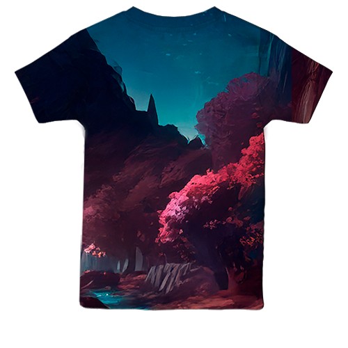 Детская 3D футболка No Man