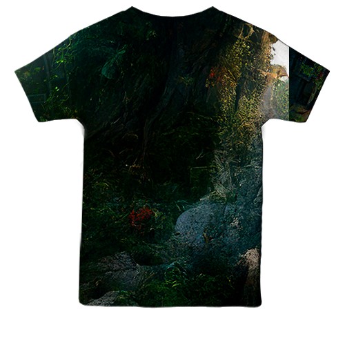 Детская 3D футболка ArcheAge Chronicles (вид сзади)