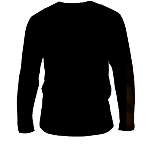 Чоловічий 3D лонгслів Ghost - CoD (вид ззаду)