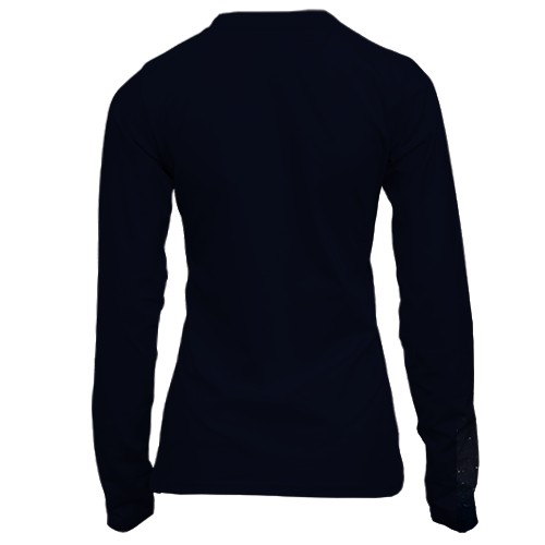 Жіночий 3D лонгслів Lace - "Hollow Knight: Silksong" (вид ззаду)