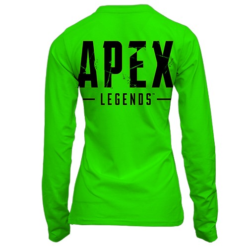 Жіночий 3D лонгслів Apex Legends - Octane (вид ззаду)