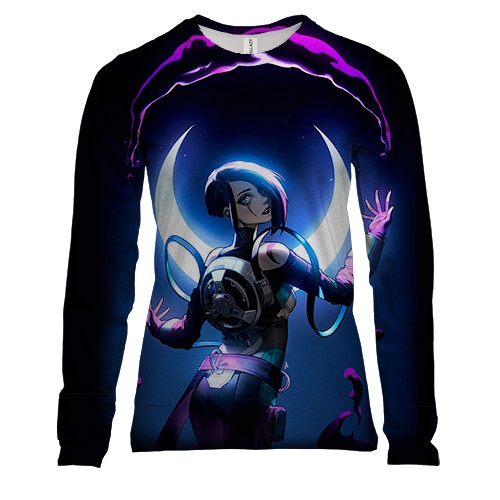 Жіночий 3D лонгслів Apex Legends - Catalyst (вид спереду)