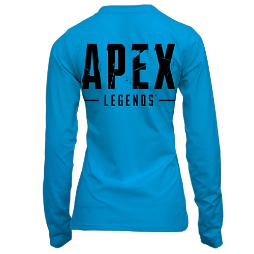 Жіночий 3D лонгслів Патфайндер - Apex Legends (вид ззаду)