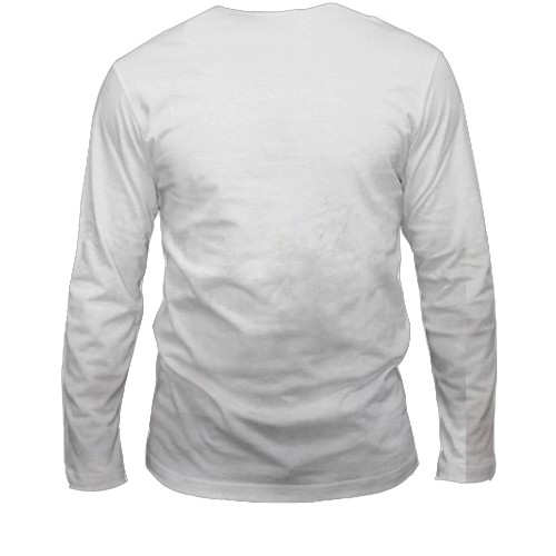 Мужской 3D лонгслив The Witcher 3 Blood and Wine (вид сзади)