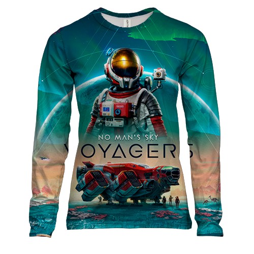 Жіночий 3D лонгслів No Man