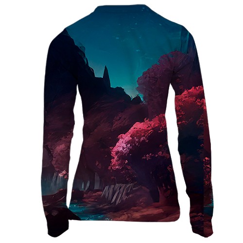 Жіночий 3D лонгслів No Man