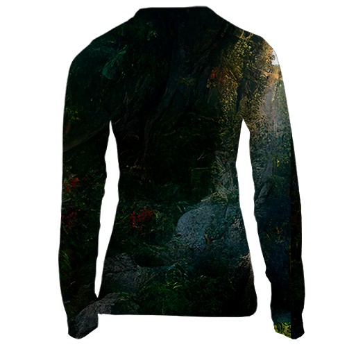 Жіночий 3D лонгслів ArcheAge Chronicles (вид ззаду)