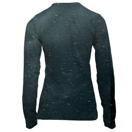 Жіночий 3D лонгслів TES V Skyrim - Dragon (вид ззаду)