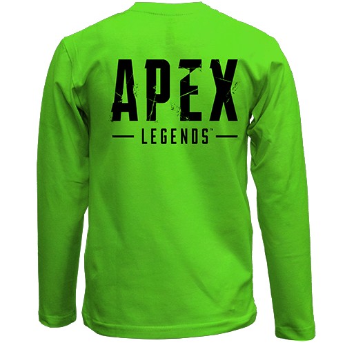 Детский 3D лонгслив Октейн - Apex Legends (вид сзади)